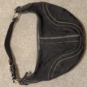 Black hobo Coach bag